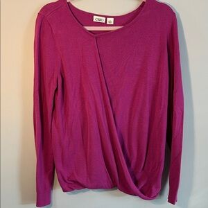Cato Fuchsia Long Sleeve Top